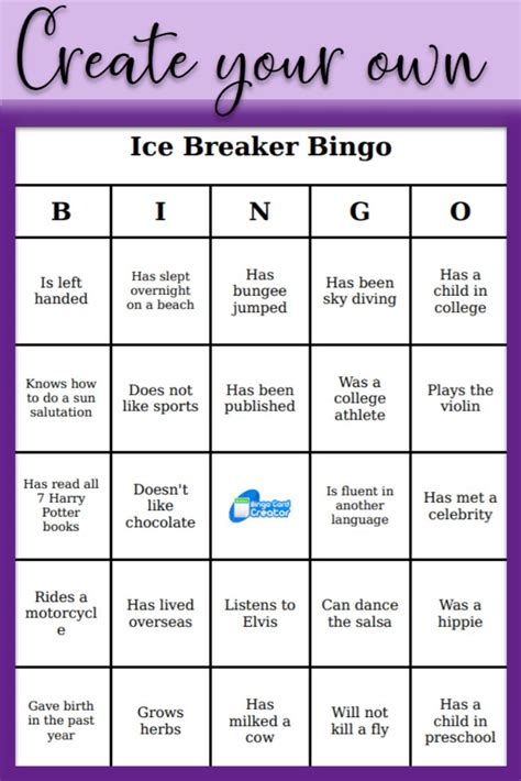 create your own bingo cards|More.